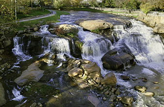 Falls at Falls Park - Greenville, SC